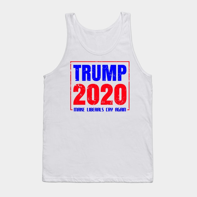 Trump 2020 Tank Top by Anime Gadgets